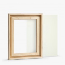 Jackson's : 18x24cm Handmade Board 540 Extra Fine Oil Primed Linen and Ready-Made Lime Wood Frame Set
