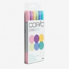 Copic : Ciao Marker : Set of 6 : Pastel Colours