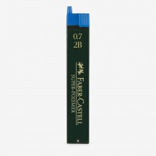 Faber-Castell : Super Polymer Pencil Leads : Pack of 12 : 0.70mm : 2B