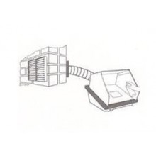 UNI-stand: Kit de conductos de aire para Gloo-cabinas y Uni-cabinas * tan