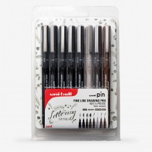 Uni : Pin Waterproof Lightfast Drawing Pen : Black : 0.5mm