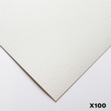 Bockingford : 140lb : 300gsm : Pack of 100 1/4 Sheets : 15x11in : Rough