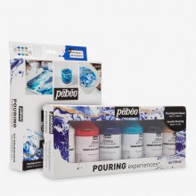 Pebeo : Pouring Experiences : Acrylic Paint Sets