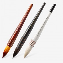 Silver Brush : Atelier Quill Brush : Series 5025S / 5225S / 5325S