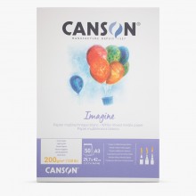 Canson : Imagine Multimedia Pad : 200gsm : 50 Sheets : A3