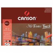 Canson : Mi-Teintes Touch : Pastel Paper Pad : 350gsm : 24x32cm