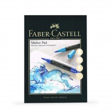 Faber-Castell : Gummed Marker Pad : 70gsm : 50 Sheets : A3