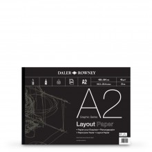 Daler-Rowney: Diseño Pad - 45gsm - 80 hojas - A2