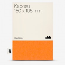 PITH : Kabosu Sketchbook : Pocket : 200gsm : 150x105mm : Orange