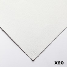 22x30in Saunders Waterford (56x76cm) alto blanco áspero 140lb: x 20