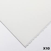 22x30in Saunders Waterford (56x76cm) alto blanco caliente presionado 200lb: x 10
