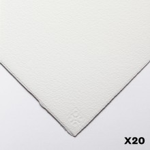 Saunders Waterford 22x30in blanco alto (56x76cm) no 200lb: x 20
