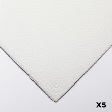Saunders Waterford 22x30in blanco alto (56x76cm) no 200lb: x 5
