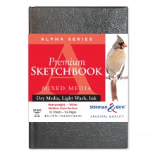Stillman & Birn: Alfa Sketchbook 4 x 6 en 150gsm encartonados - vitela blanca