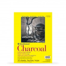 Strathmore : 300 Series : Charcoal Pad : 95gsm : 32 Sheets : 9x12in (Apx.23x30cm)