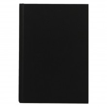 Seawhite : Black Cloth Case Bound Sketchbook 140gsm : A5 Portrait