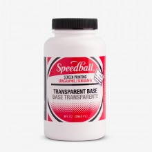 Speedball: Extensor acrílico Base 8 onzas (236ml) medio transparente