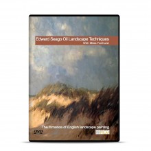 Casa adosada DVD: Edward Seago Oil paisaje técnicas: Miles Fairhurst