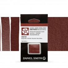 Daniel Smith : Watercolour Paint : Half Pan : Indian Red : Series 1
