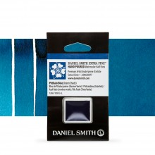 Daniel Smith : Watercolour Paint : Half Pan : Phthalo Blue (Green Shade) : Series 1