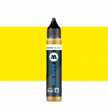 Molotow : Grafx Aqua Ink Refill : 30ml : Primary Yellow #001