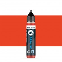 Molotow : Grafx Aqua Ink Refill : 30ml : Vermillion #005