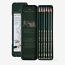 Artists Drawing Pencils Faber-Castell Graphite Pencil Set - 8 Pitt