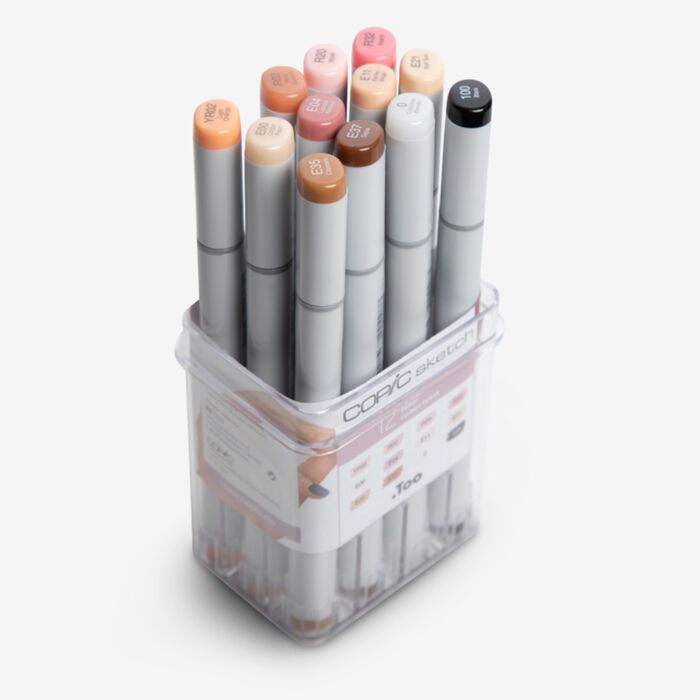 COPIC sketch マーカー スキントーン Amazon.com: Copic Marker SKST6-SKIN Sketch Skin Tones 1
