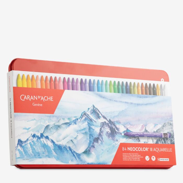 Caran D'Ache : Neocolor II : Watercolor Crayon : 84 in A