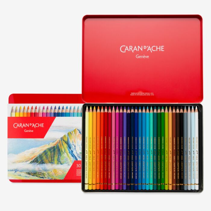 CARAN D’ACHE カランダッシュ PABLO ARTIST　30色 Caran D'Ache : Pablo Colored Pencil : Set Of 30 | Jackson's Art
