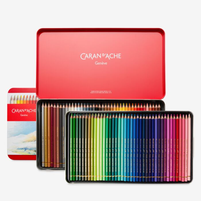 CARAN d&#39;ACHE - カランダッシュ　PABLO　80色 Amazon.com : Caran D'ache Caran D''Ache 80 Color Pablo Set