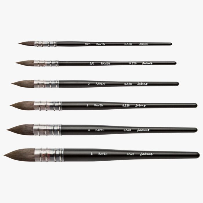 Jackson's Raven Synthetic Mop Brushes Series 528 | Jackson's Art