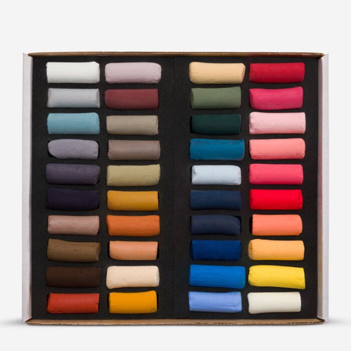 SENNELIER Soft Pastel 32本セット Amazon.com: Sennelier Extra-Soft Pastel Set, Portrait Colors