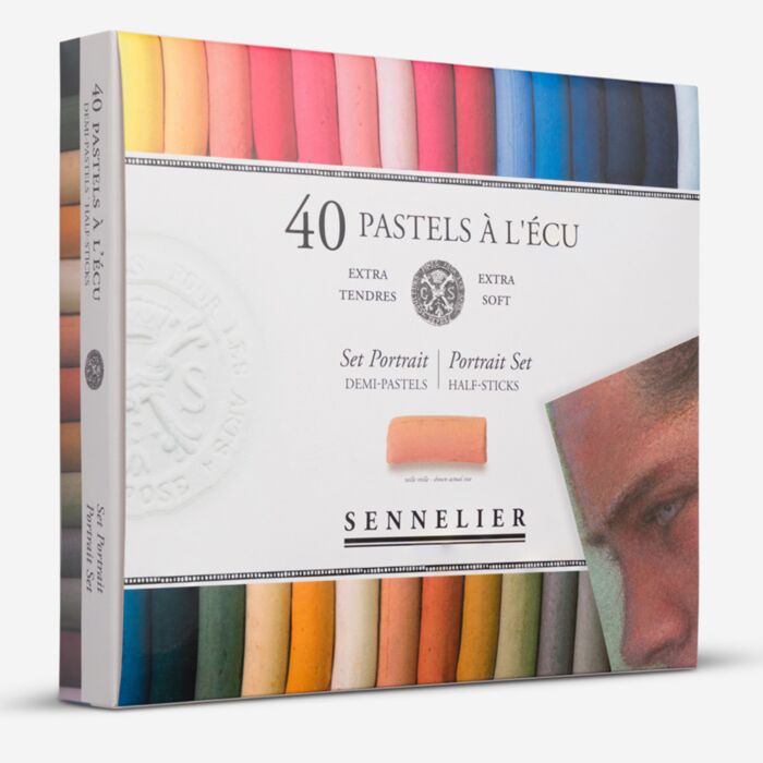 Sennelier Soft Pastel : Half Stick Set Of 40 : Portrait