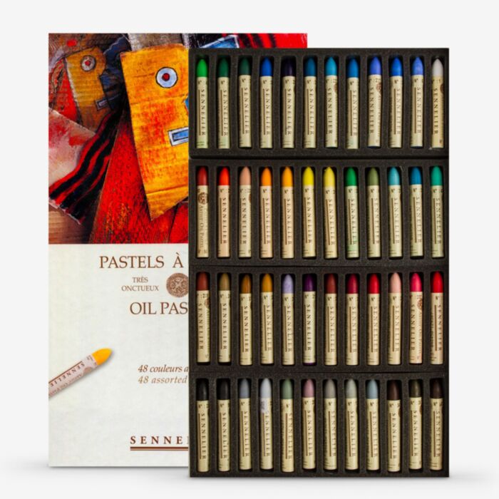 SENNELIER OIL PASTELS 48色セット Amazon.com: Sennelier Cardboard Oil Pastel Set, 48 Count
