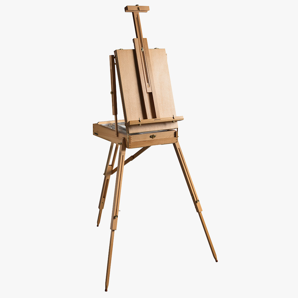 Adjustable Beech Easel For The Artist Painting Sketch Easel Drawing Table  Box Oil Paints Easel Table Art Supplies For Painting - Easels - AliExpress