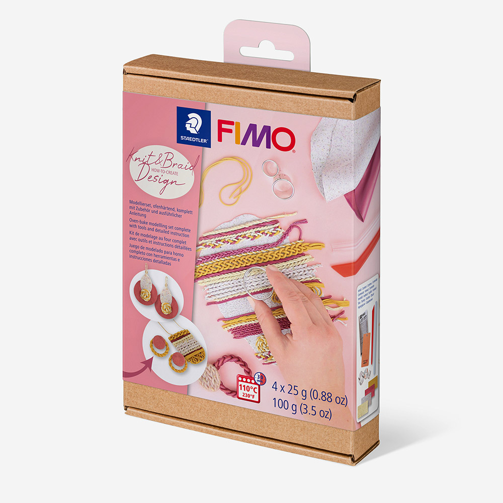 Staedtler : Fimo : How to Create Set : Knit & Braid Design | Jackson's Art