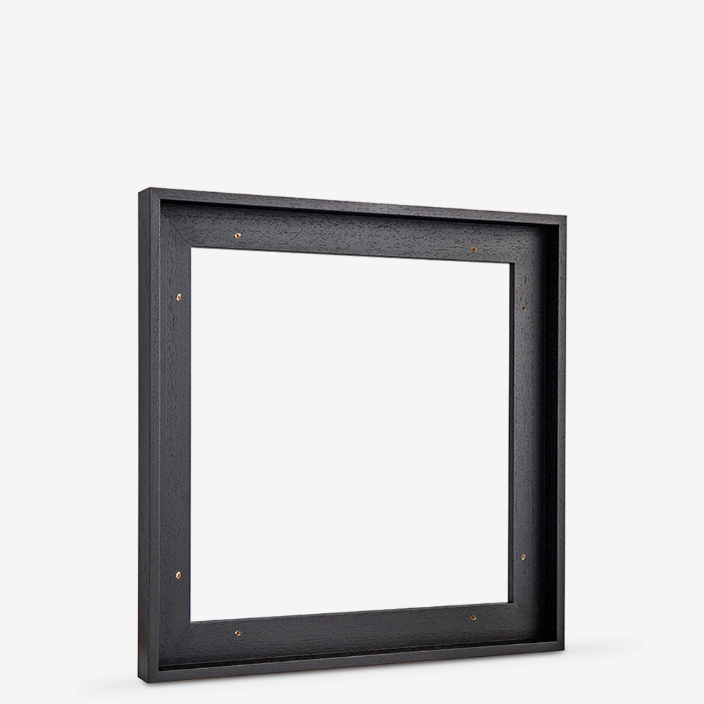 Jackson's : Black Ready-Made Wooden Tray (Float) Frame for Canvas ...