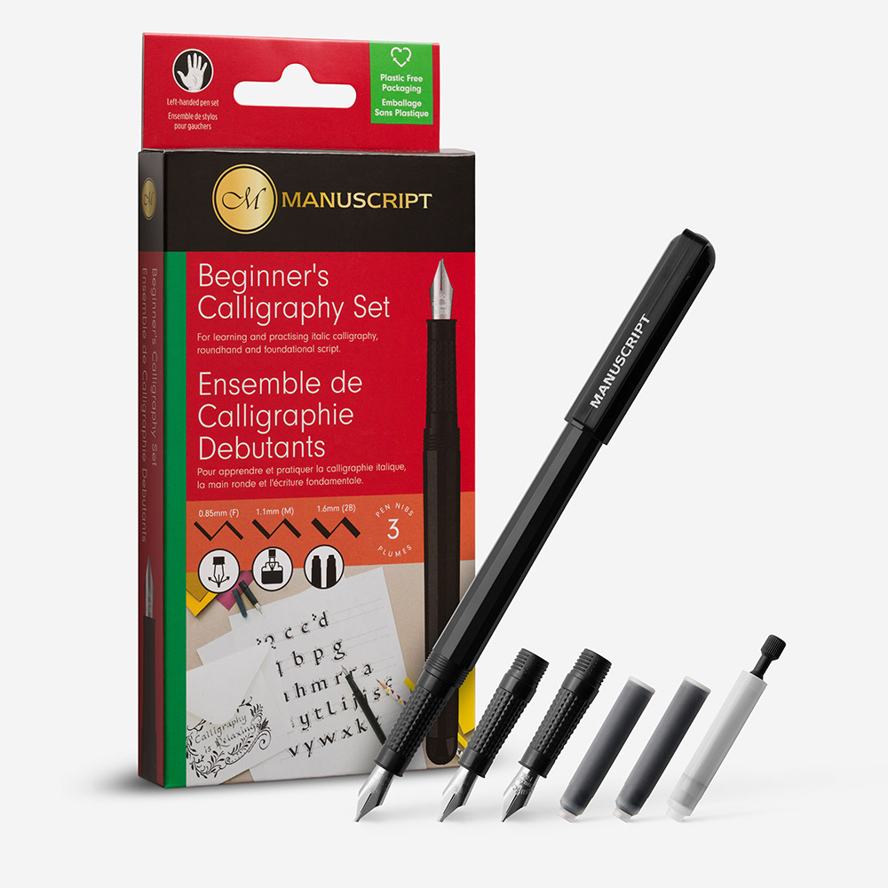 Manuscript : Calligraphy : 3 Nib Beginners Set 2009 (Left Hand) by ...