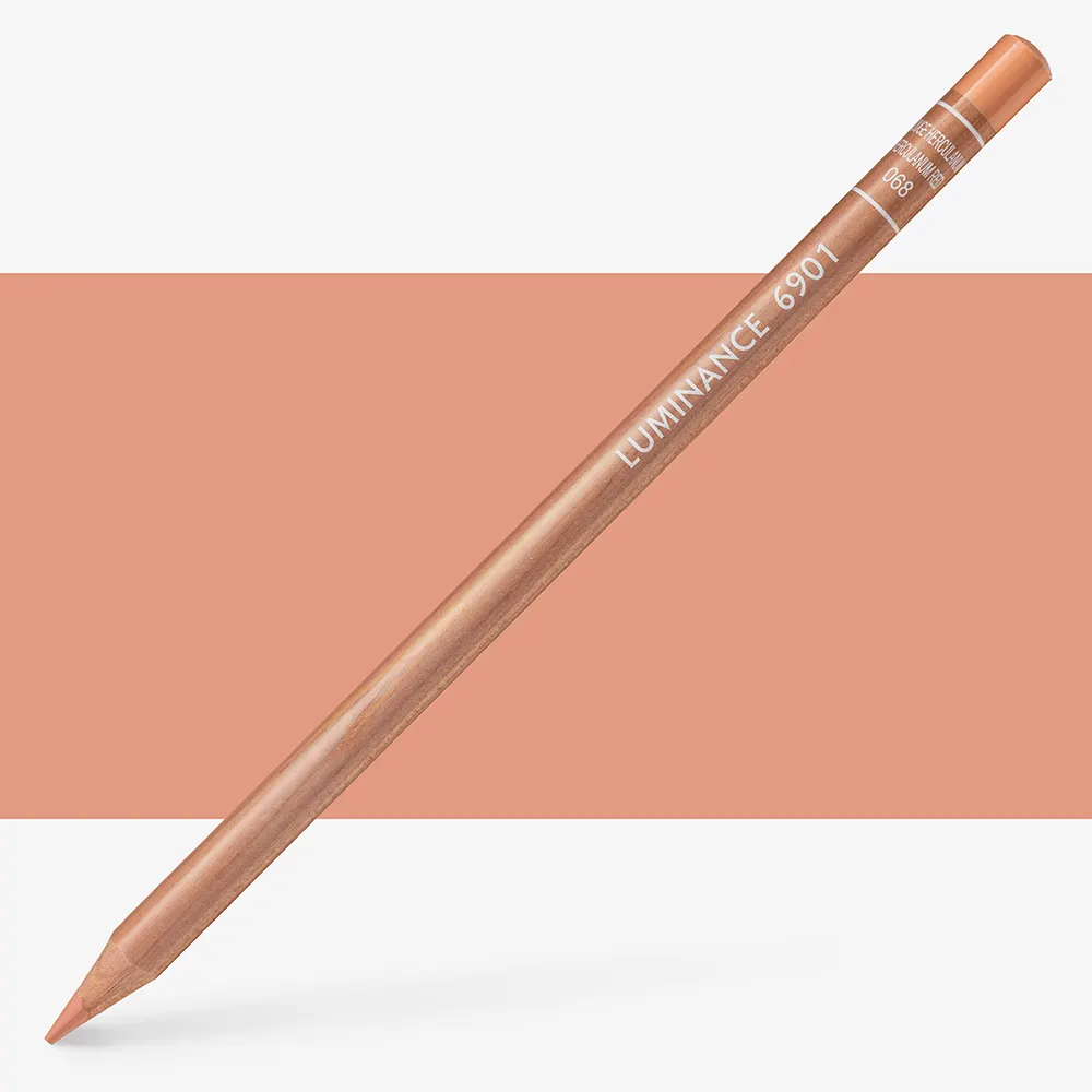Caran D'Ache : Luminance 6901 : Colour Pencil : Herculanum Red