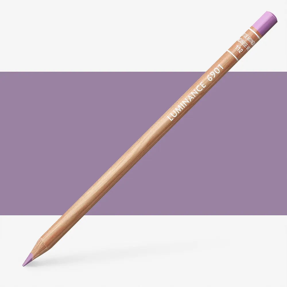 Caran D'Ache : Luminance 6901 : Color Pencil : Manganese Violet