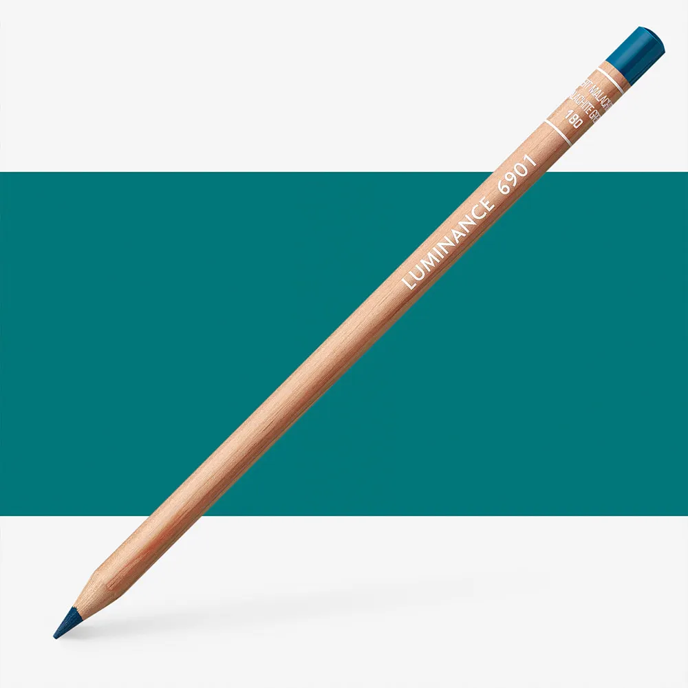 Caran D'Ache : Luminance 6901 : Color Pencil : Malachite Green
