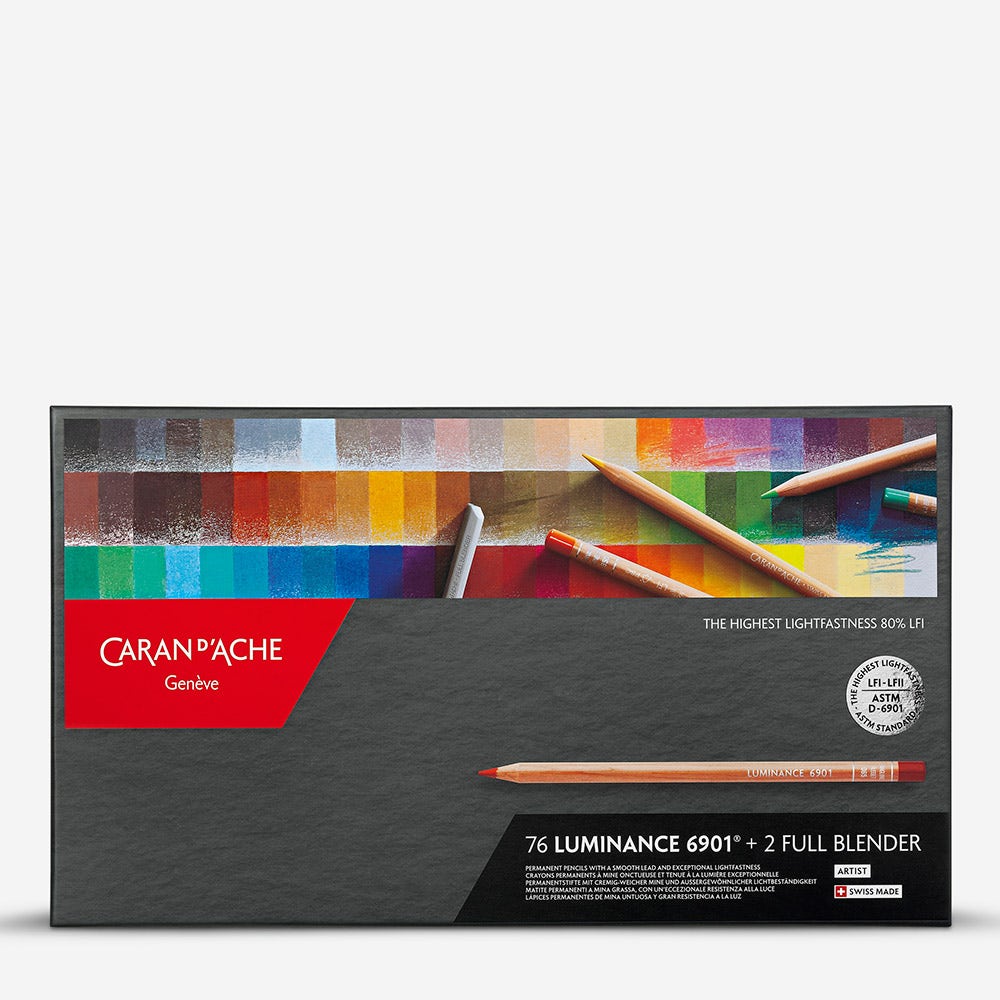 Caran D'Ache : Luminance 6901 : Color Pencil : Set Of 76