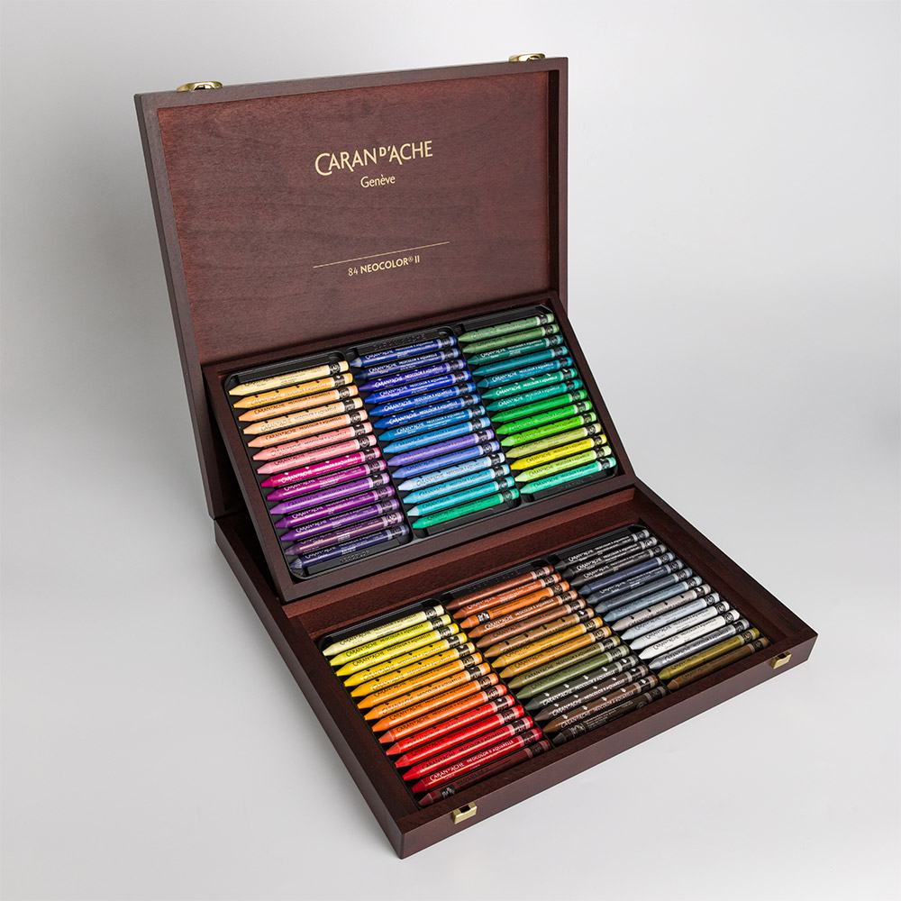 画材 CARAN D'ACHE 84 NEOCOLOR II Pastels Box of 84 NEOCOLOR® II Pastels | Buy online | Caran d'Ache CH