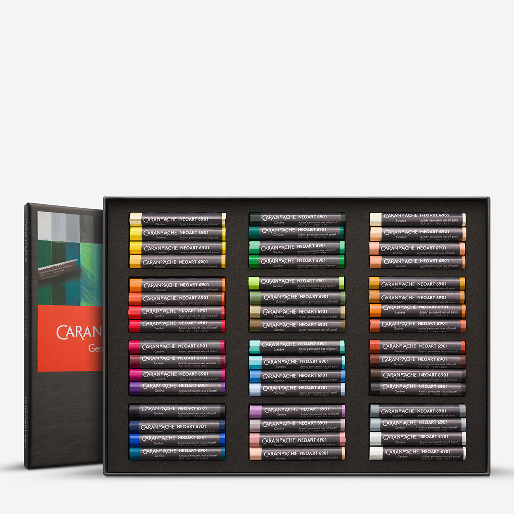 Caran d'Ache : Neoart 6901 : Oil Pastel : Cardboard Box With