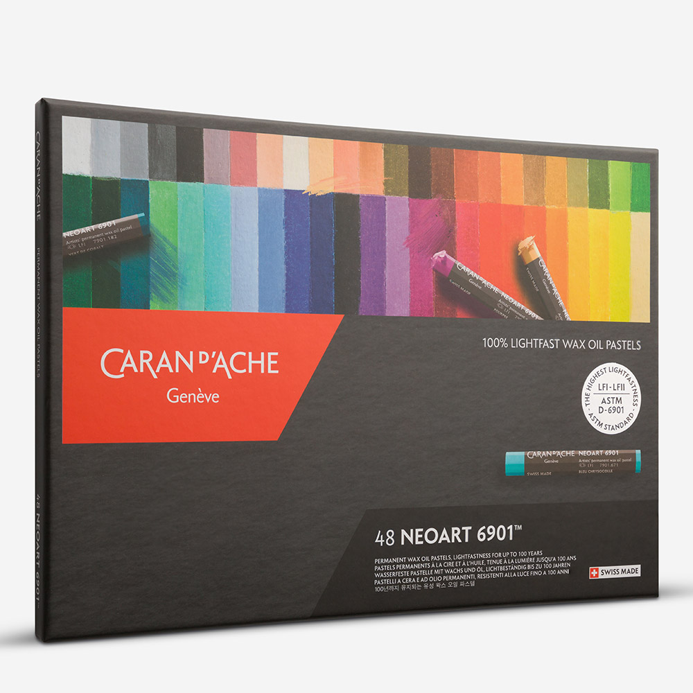 Caran d'Ache : Neoart 6901 : Oil Pastel : Cardboard Box With