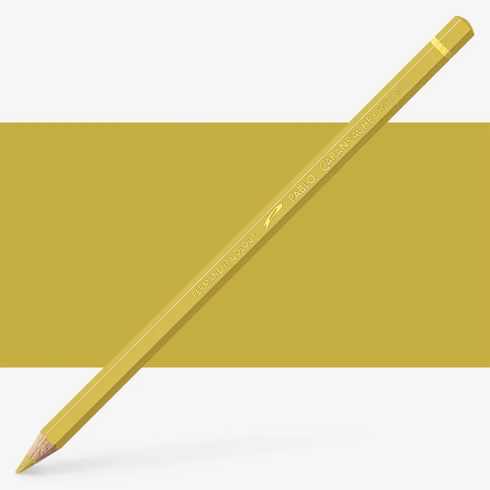 Caran D'Ache : Pablo Colored Pencil : Golden Ochre 033