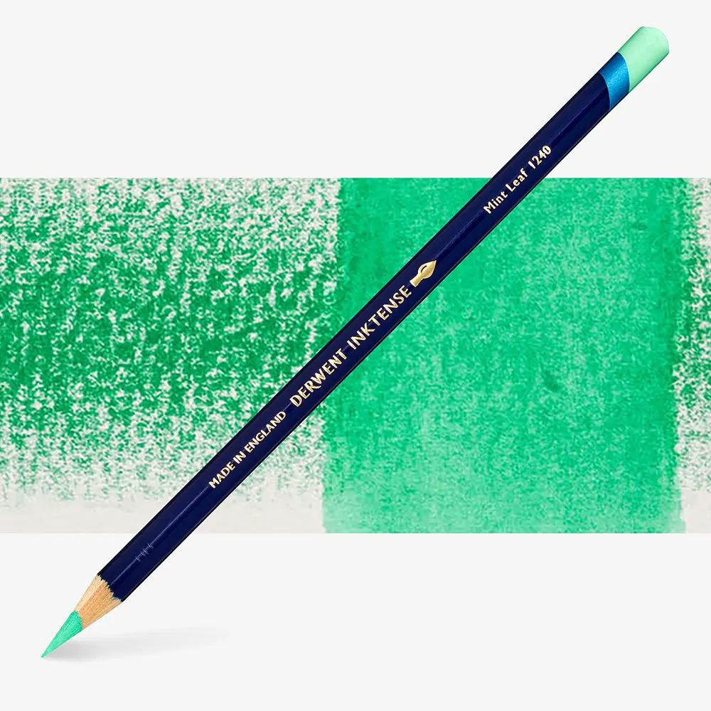 Derwent : Inktense Pencil : Mint Leaf