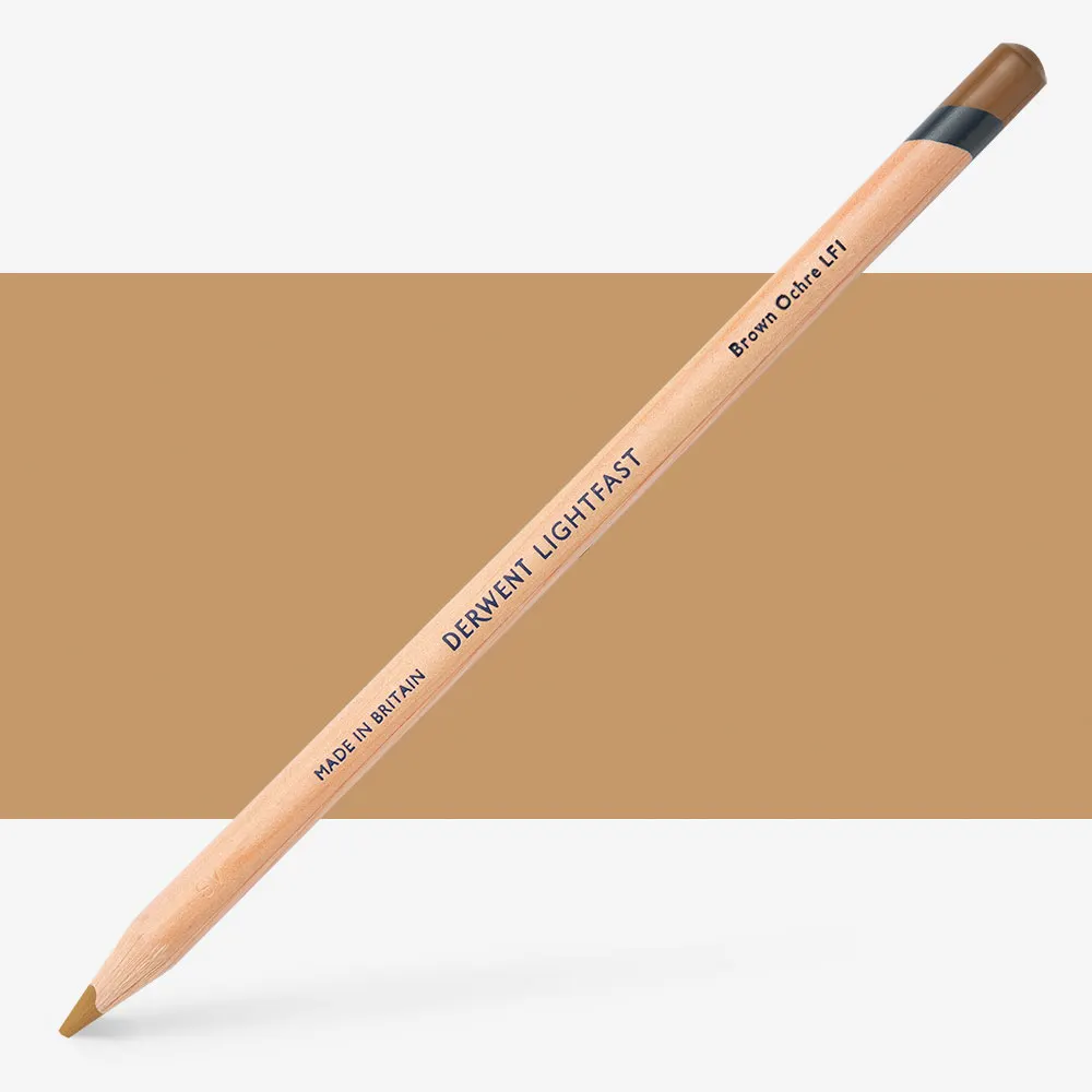 Derwent : Lightfast : Color Pencil : Brown Ochre
