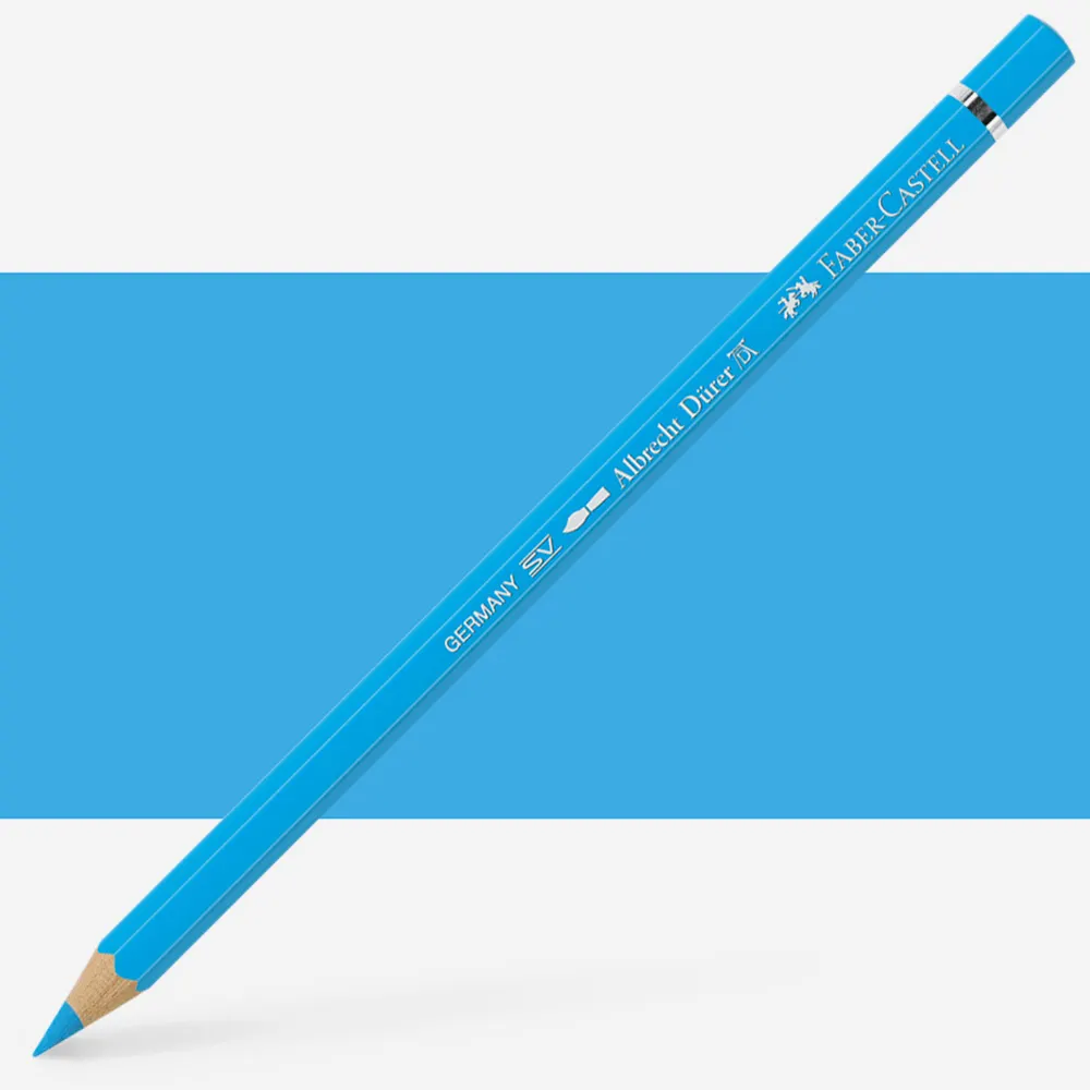 Faber Castell : Albrecht Durer Watercolor Pencil : Light Phthalo Blue